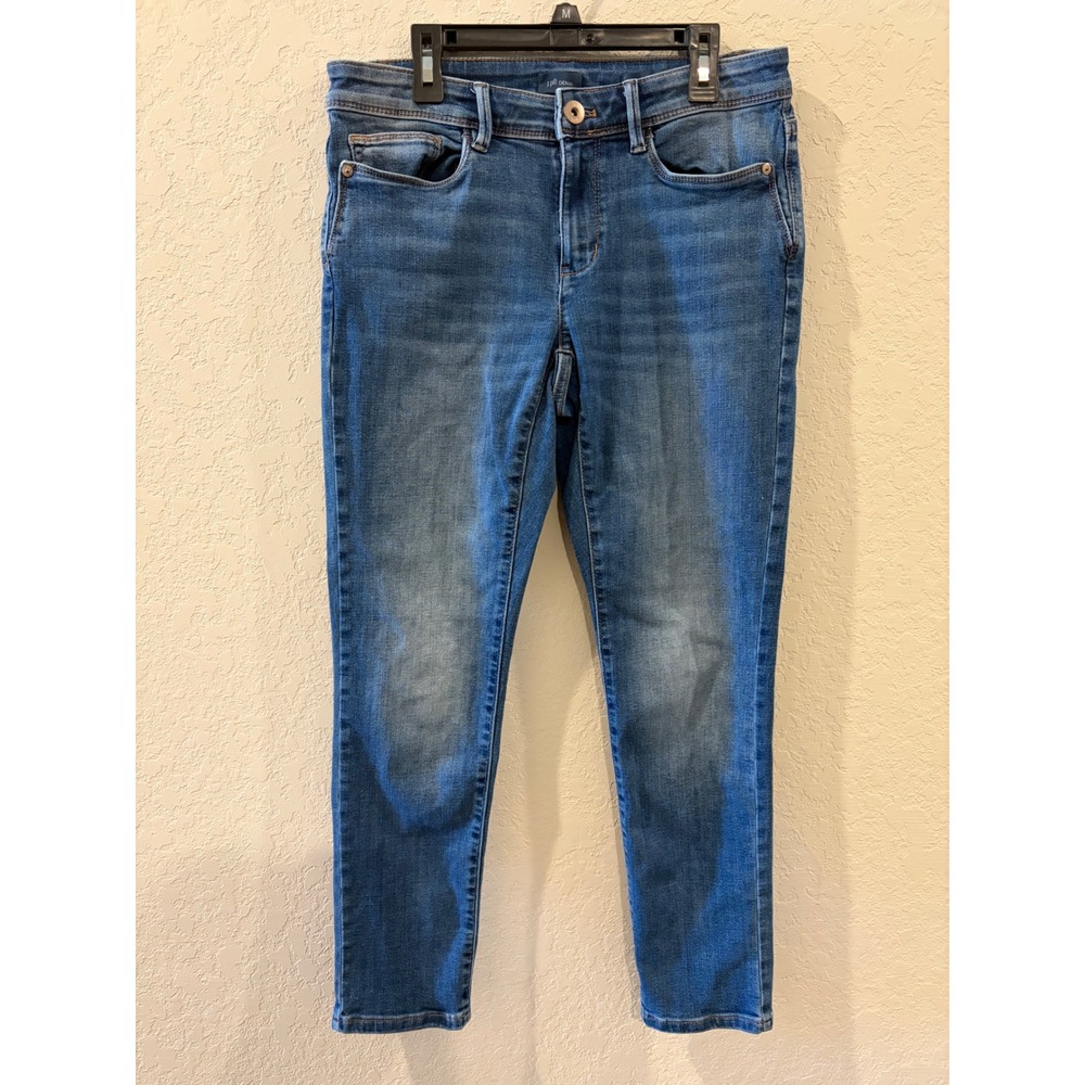 J. Jill Denim Authentic Fit Slim Ankle Jeans Medium Wash Size 4